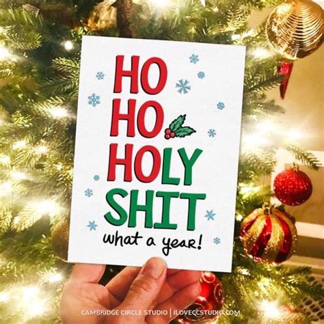 96 Hilariously Rude Christmas Cards For People With。